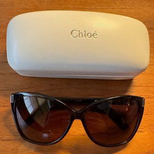 Chloe Women's Tortoiseshell Sunglasses
